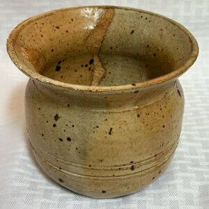 Rustic Tan Handcrafted and Signed Vase $100.00 original price